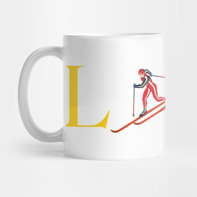 Love Biathlon Olympic Ski Rifle by TimelessonTeepublic